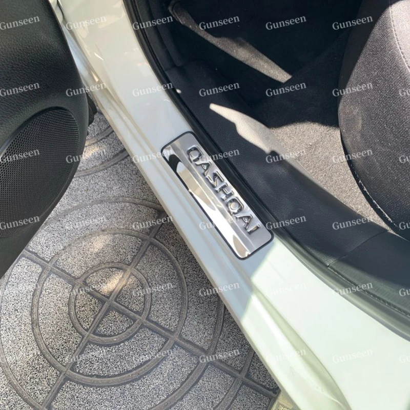 Автомобильный Стайлинг для Nissan Qashqai порог J11 накладка из нержавеющей стали педаль
