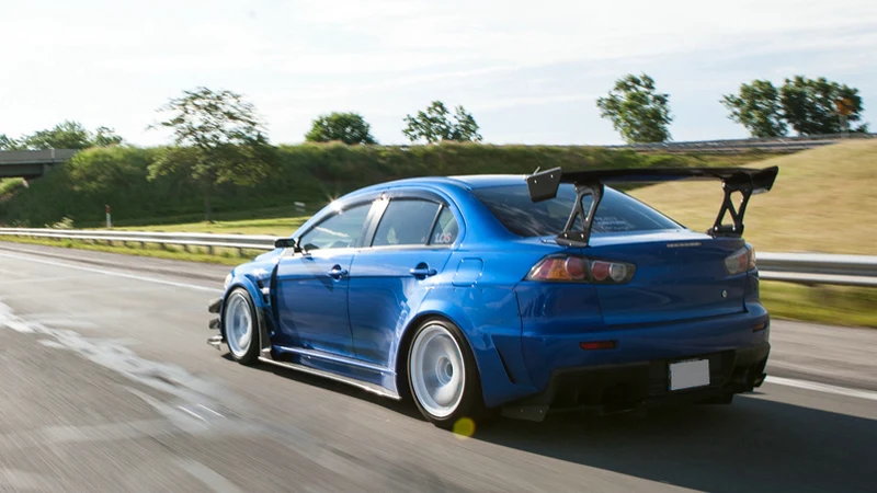 Неокрашенный задний спойлер для MITSUBISHI EVO 10 VAR Style FRP | Автомобили и мотоциклы