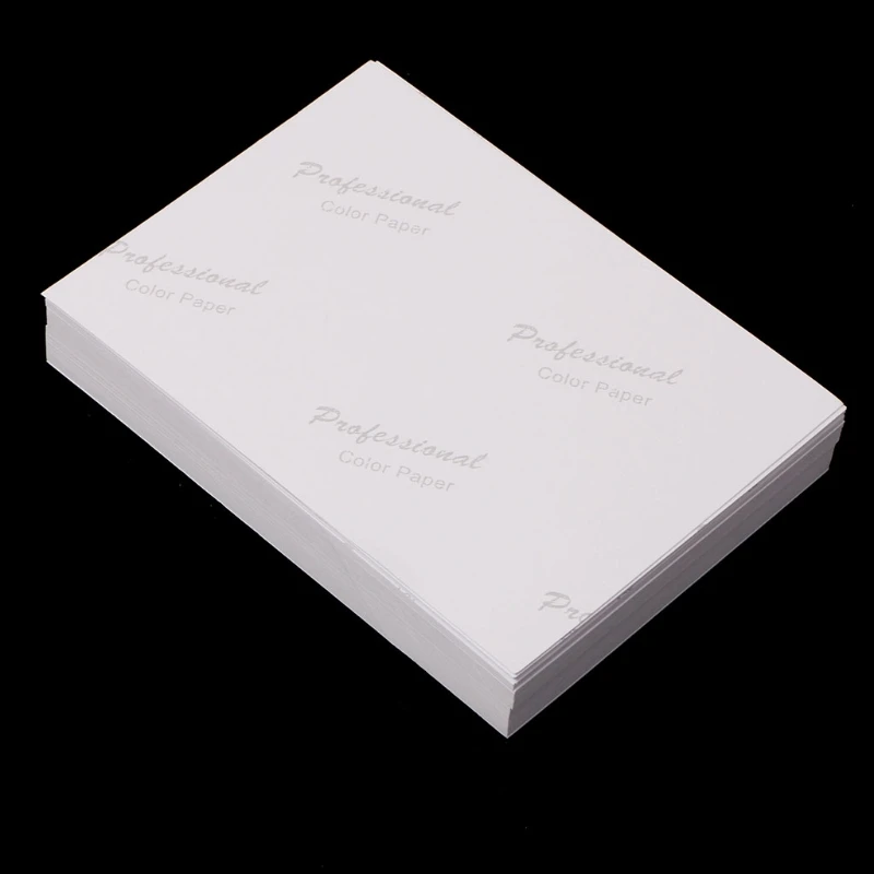 

2021 Hot Sale 100 Sheet Glossy 5" 3R Photo Paper For Inkjet Printers Photographic Graphics Output