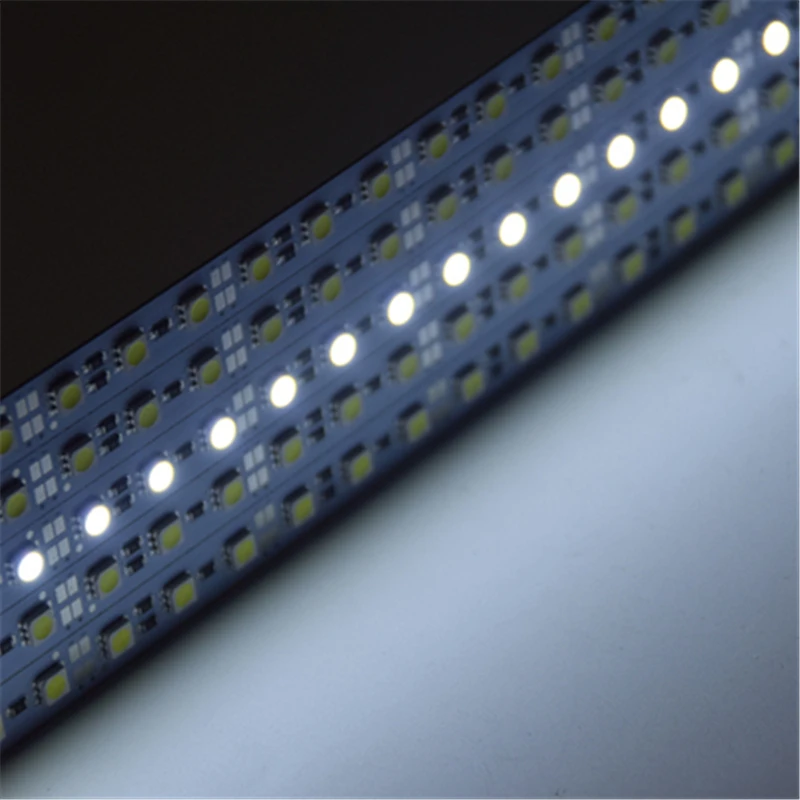 DC12V Светодиодная панель из алюминия светильник жесткой полосы SMD5050 50 см