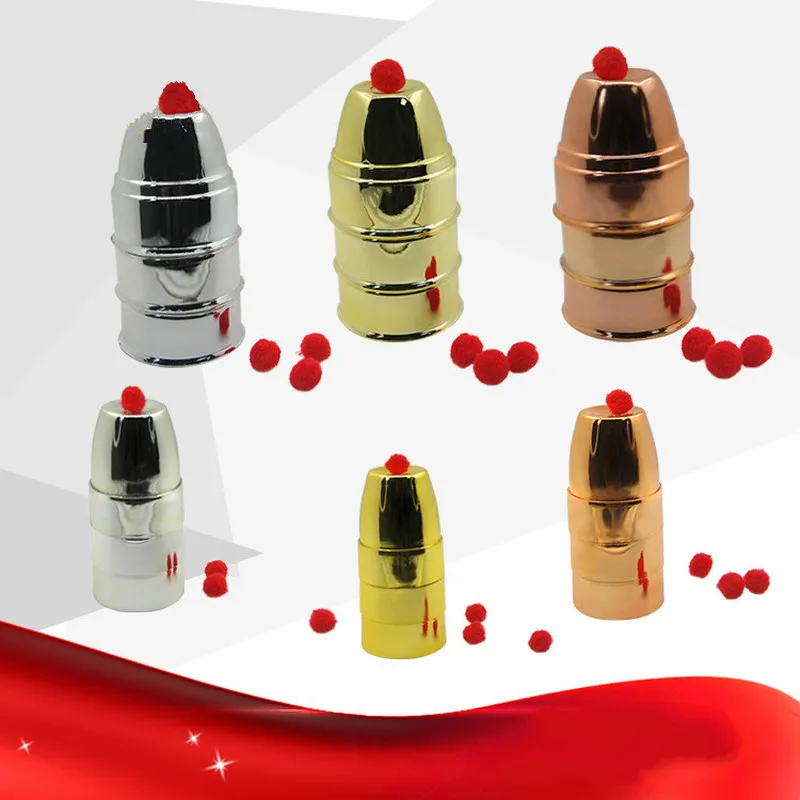 1 комплект 3 цвета волшебные чашки и шары оригинальные магические фокусы реквизит