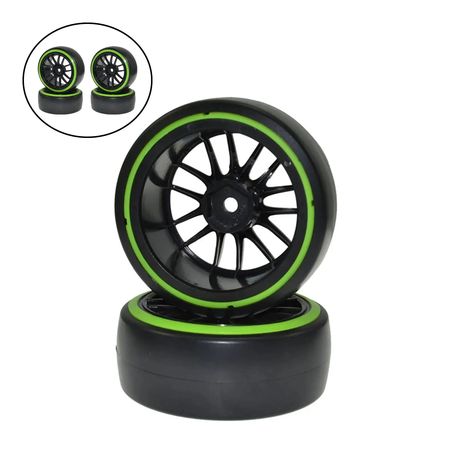 

Комплект из 4 пластиковых ступиц и шин в масштабе 1:10 для гоночного автомобиля на радиоуправлении Для MST, аксессуары «сделай сам»