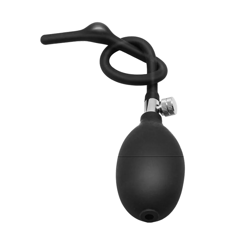 Надувная пробка исходящий анальный расширитель фаллоимитатор Силиконовый