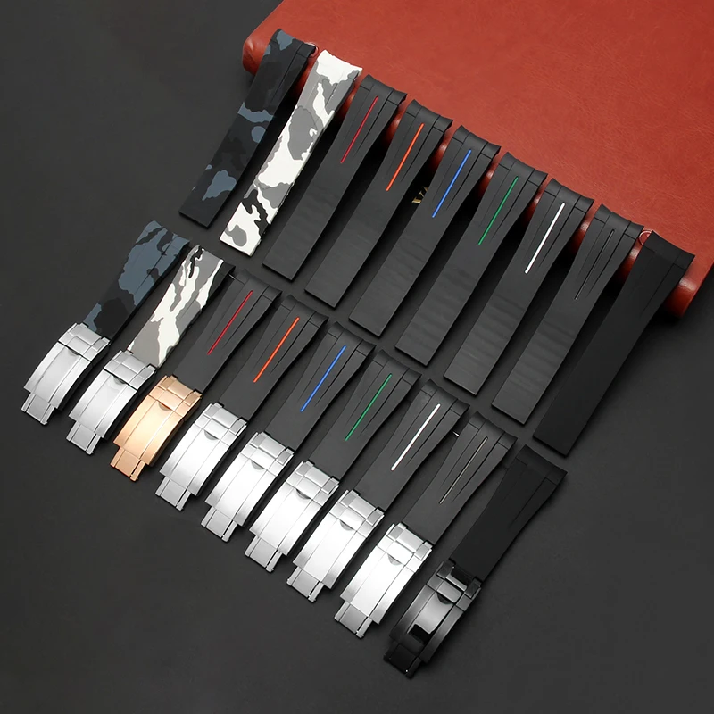 Ремешок Камуфляжный для часов 20 мм из нержавеющей стали | Наручные часы