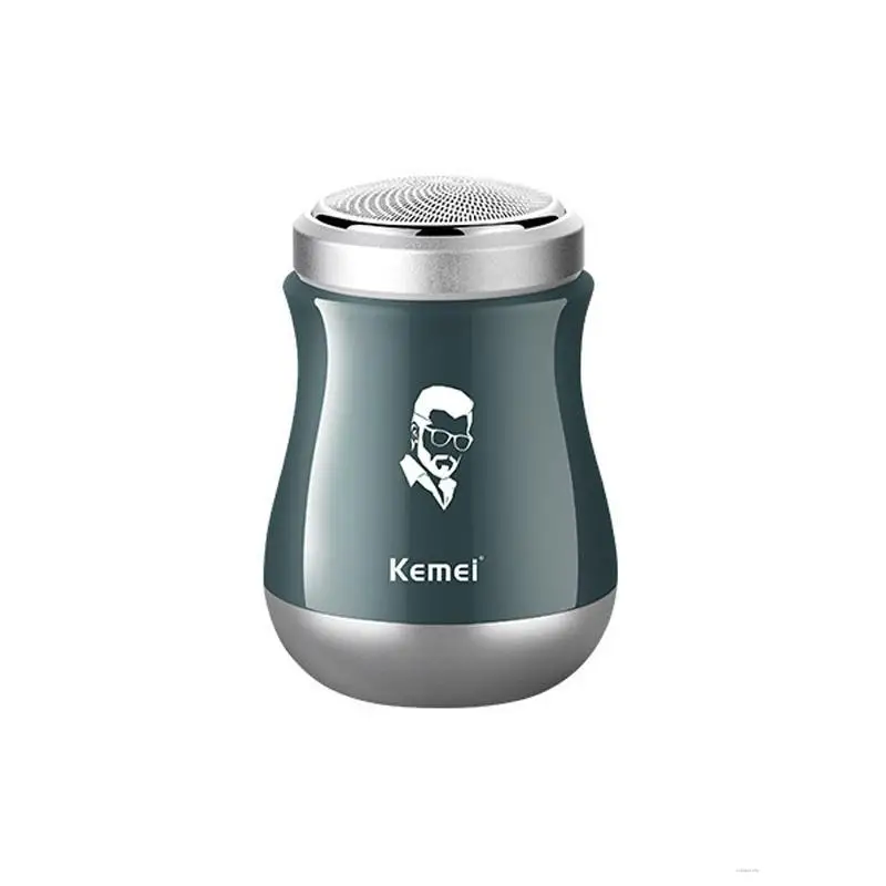 

Kemei Rotating Single Cutter Head Mini Electric Men Beard Shaver Beard Razor