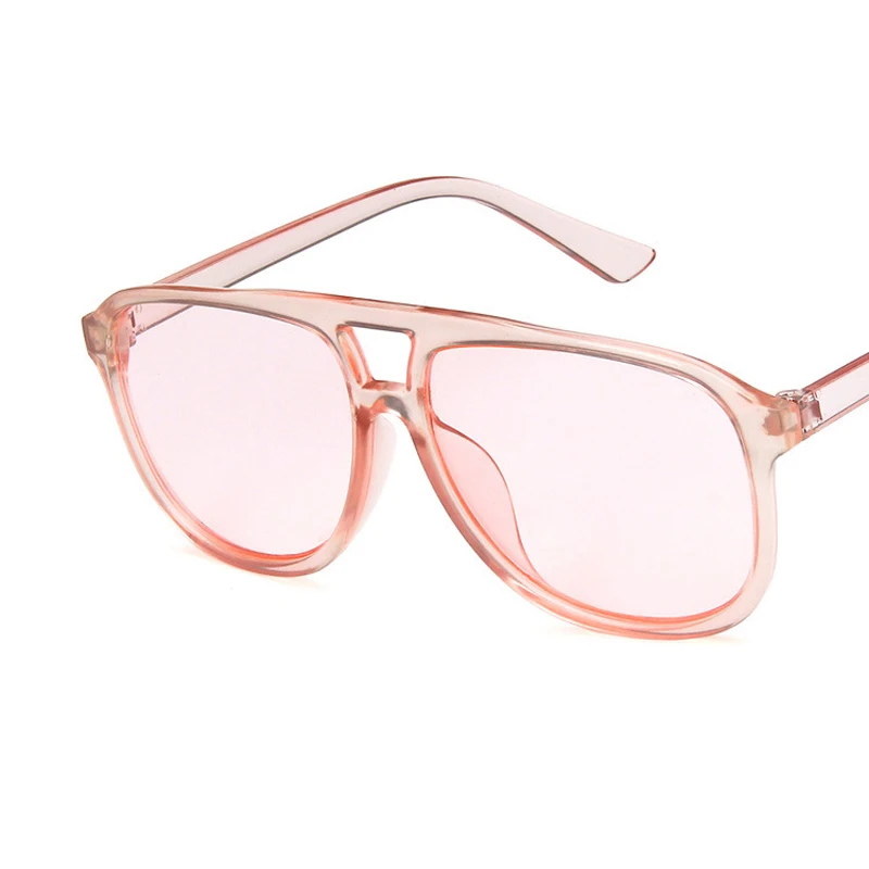 

ZUIDID Candy Color Oval Sunglasses Women Men Fashion Trend Big Frame Ocean Film Sun Glasses Female Hip Hop Eyewear UV400 Outdoor