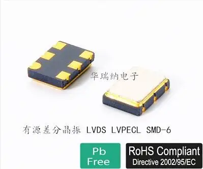 

5PCS/ CTS differential SMD crystal oscillator 7050 6 feet 5070 155.52M 155.52MHZ LVDS 3.3V