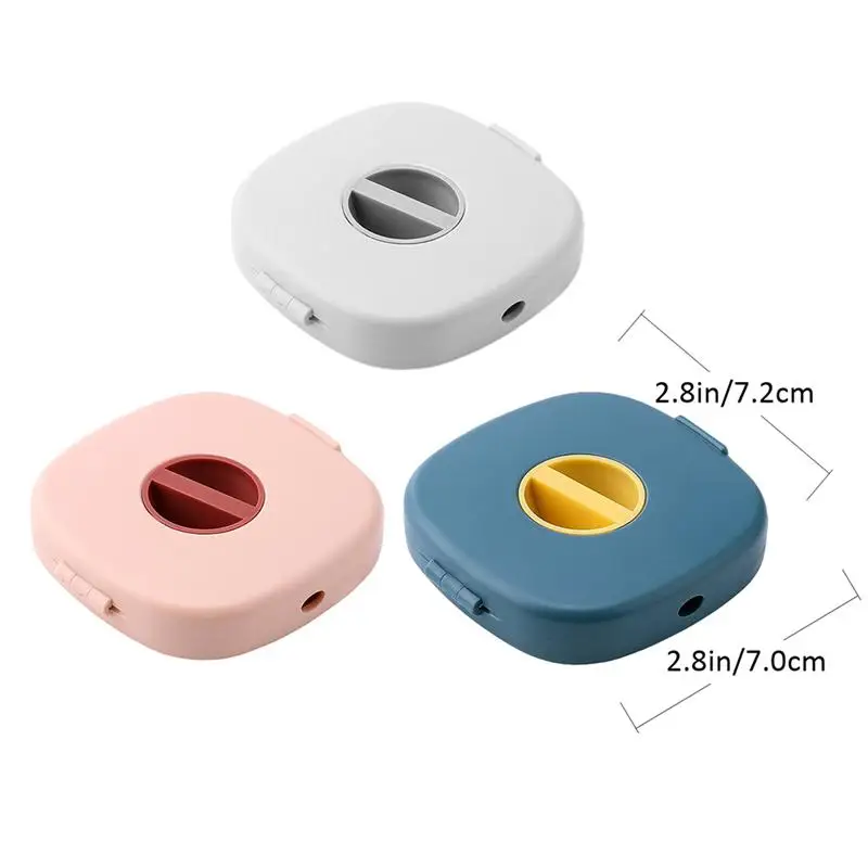 

3pcs Phone Charging Cable Organizers Stretchable Earphone Cable Storage Boxes