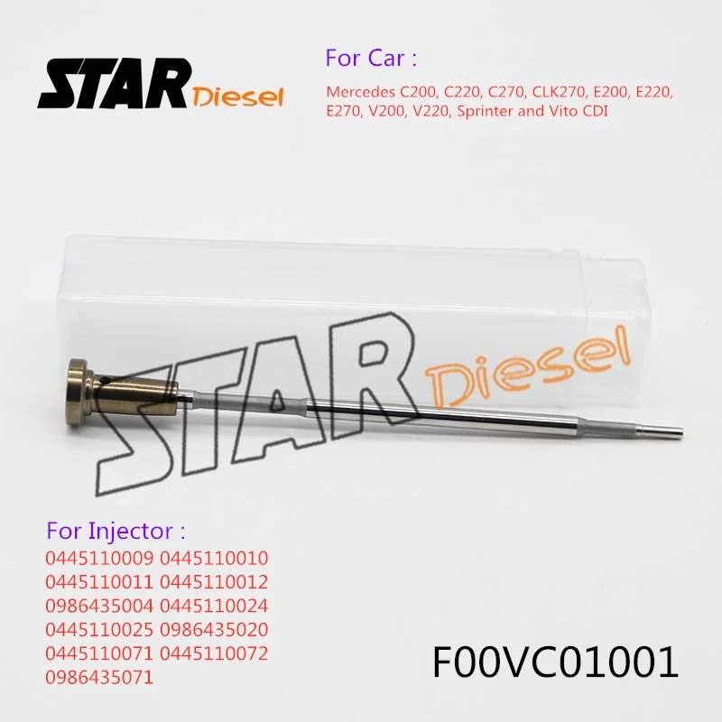 Контрольный клапан форсунки дизельного топлива STAR F00VC01001 F 00V C01 001 ForMercedes Sprinter