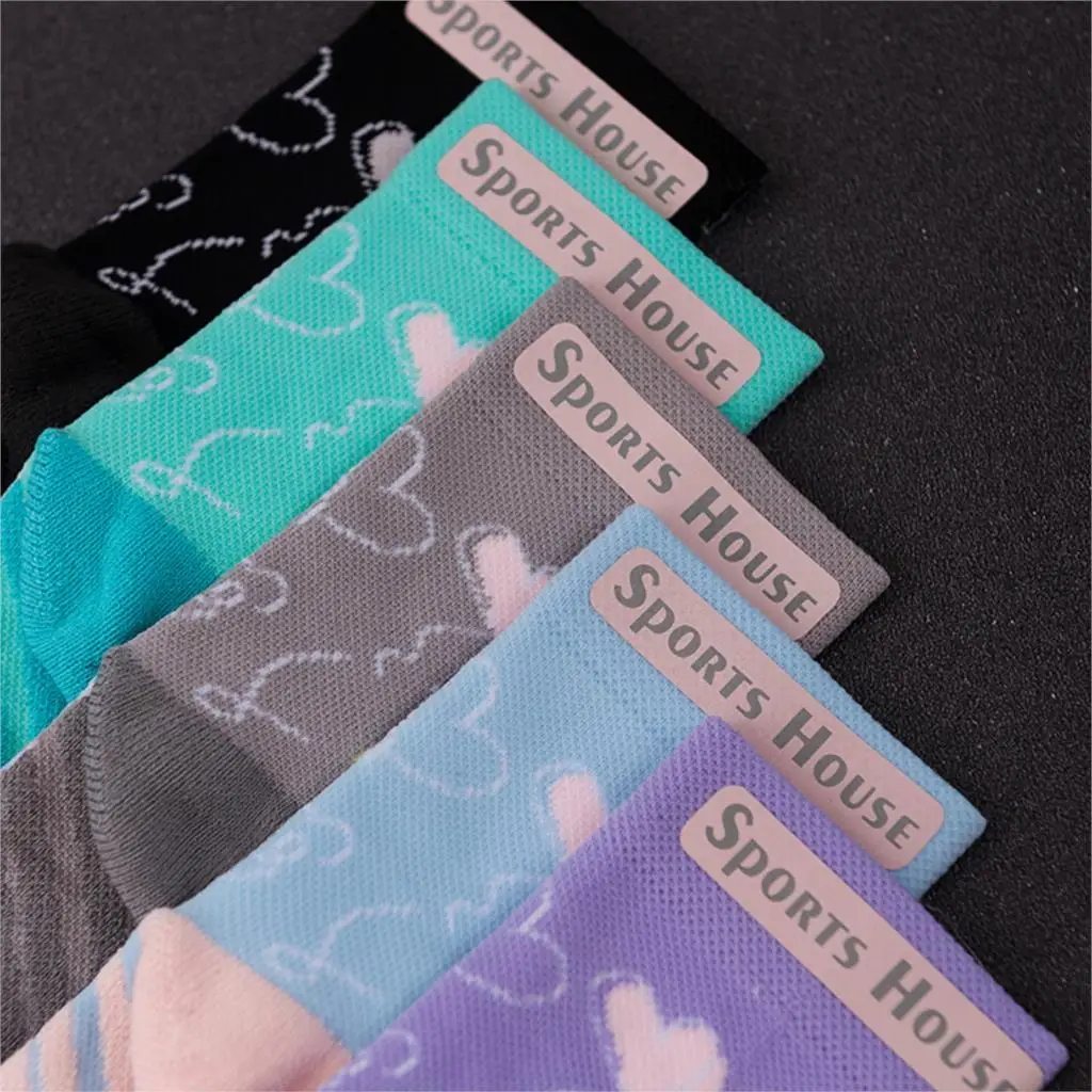 

2Pairs Professional Sports Socks For Women Running Accessories Breathable Protectable Sock Non-slip Soccer Skiing Fashion Sock
