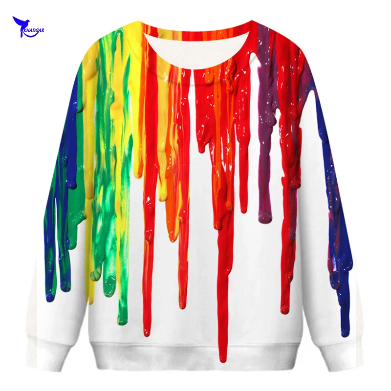 Женская толстовка для скейтбординга с 3D Цифровым принтом спортивная одежда в