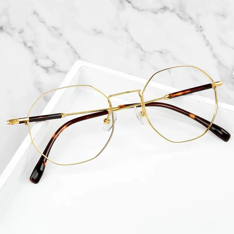 Ультралегкие прозрачные оправы для очков дизайнерские титановые мужские очки