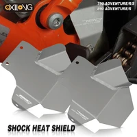 shock heat shield heat shield cover for 790 890 adventure s r 2018 2019 2020 2021 890 adventure r 2020 2021 shock heat shield