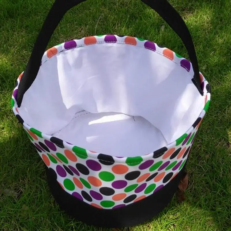 50 шт. Хэллоуин принт ведро подарочная упаковка для девочек и мальчиков детская