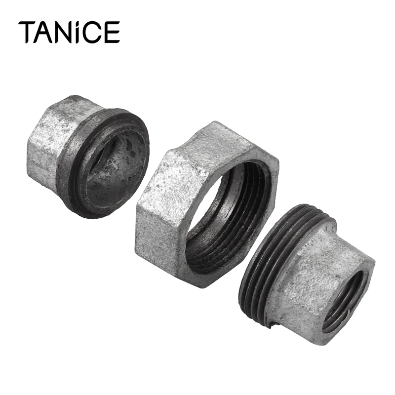 

Резьбовые фитинги для труб TANiCE, 10 шт., 1/2 дюйма, Литые Чугунные высококачественные аксессуары для мебели, книжные полки, вешалки