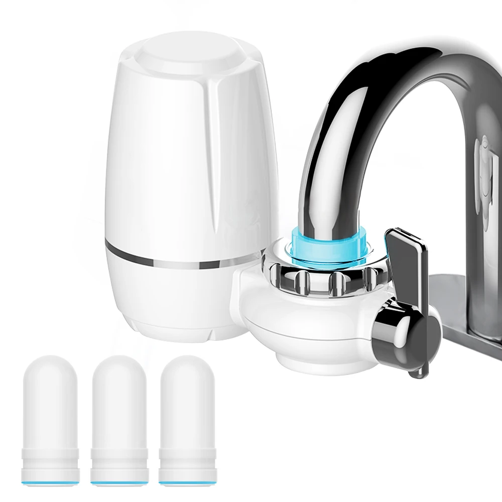 

7-слойный керамический фильтр для очистки водопроводного крана, очиститель для кухонного крана, крепите фильтрующие картриджи, Перколятор ...