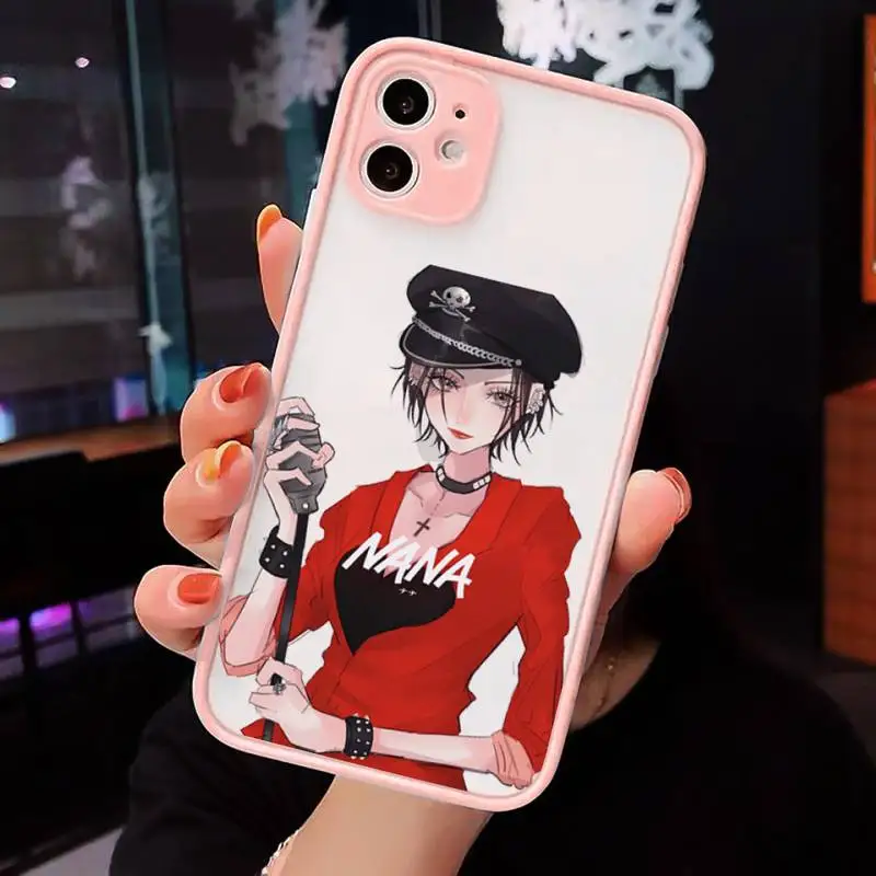

NaNa osaki japanese anime Phone Case matte transparent For iphone 7 8 11 12 plus mini x xs xr pro max cover