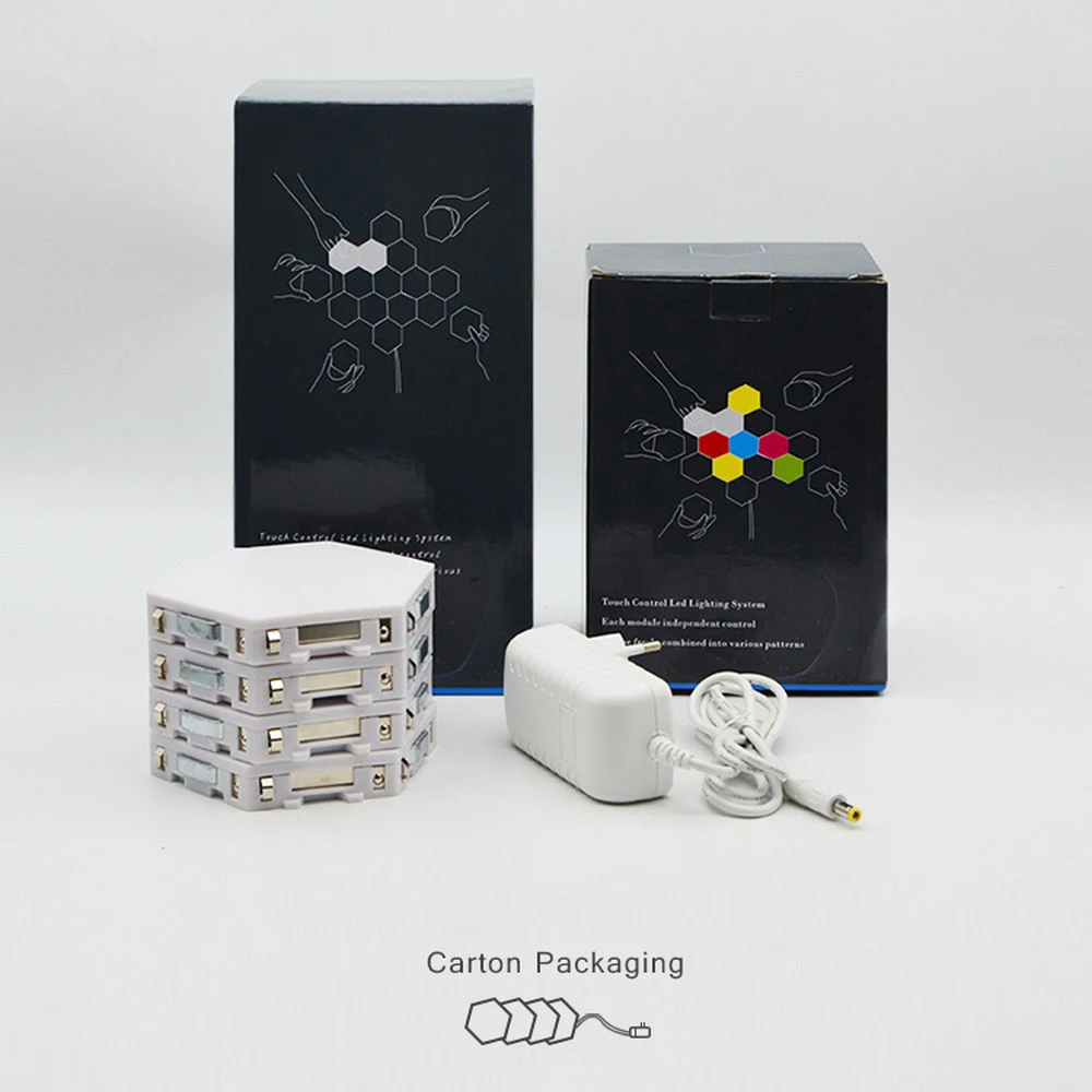 

Quantum light touch-sensing honeycomb light