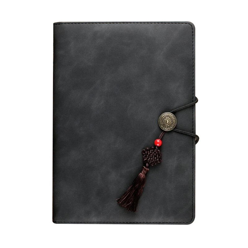 

45BA Leather Writing Journal Notebook Classic Key Bound Retro Vintage Office Notebook Diary Sketchbook Gifts Travel Journals