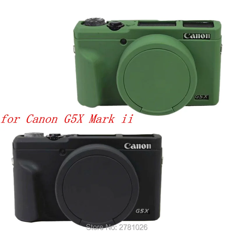 Чехол для камеры Canon G5X2 G5 X Mark II защитный силиконовый мягкий чехол мягкая оболочка