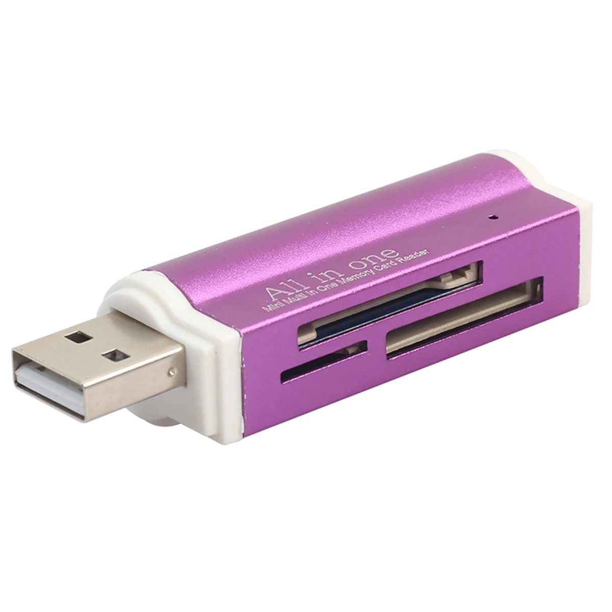 2 в 1 USB 0 считыватель карт памяти Универсальный Micro OTG TF/SD кардридер телефон
