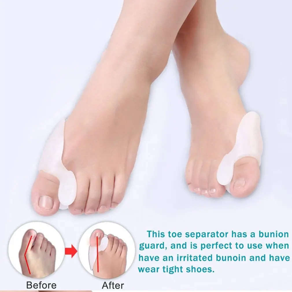 

7PCS/SET Bunion Sleeves Hallux Valgus Corrector Alignment Toe Separator Metatarsal Splint Orthotics Pain Relief Foot Care Tool