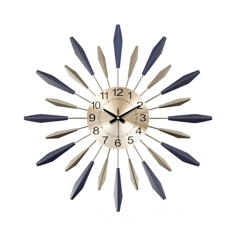 

Large Simple Wall Clock Modern Design Creative Luxury Silent Wall Clock Mechanism Living Room Reloj Pared Home Decoration DG50WC