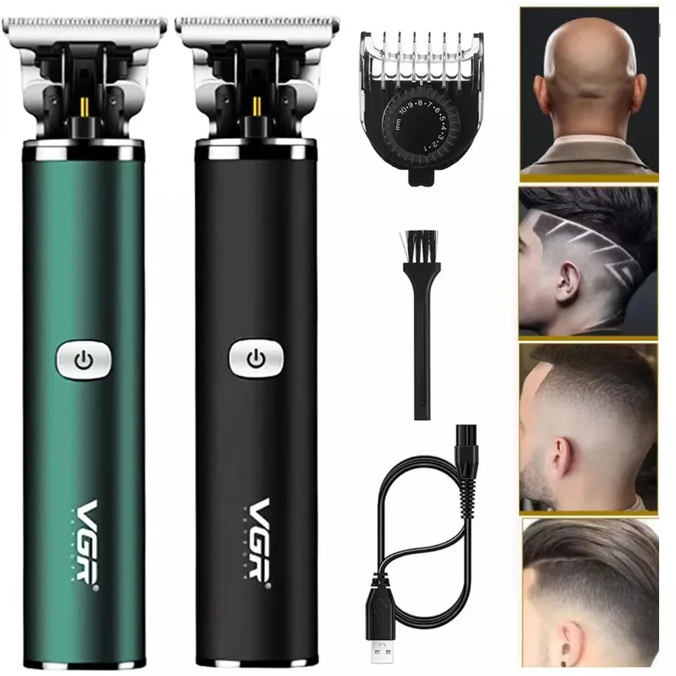 

Машинка для стрижки волос T9, профессиональная машинка для стрижки волос, Бритва для мужчин с матовой текстурой, USB