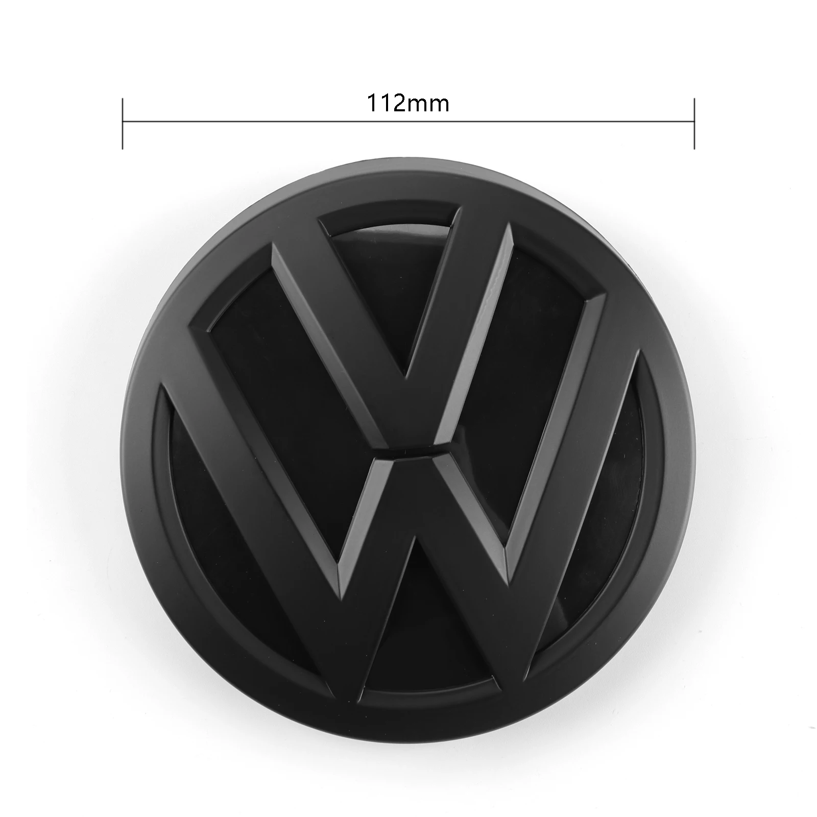 Матовая Черная задняя крышка багажника 110 мм фотодеталь для замены Volkswagen Golf MK7.5 7 5