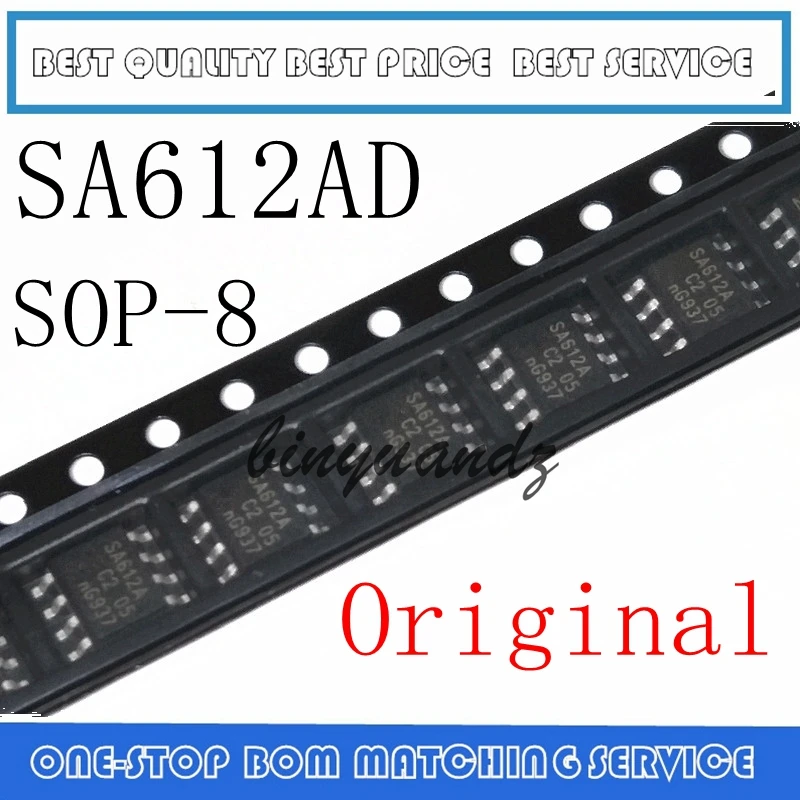 

10PCS-50PCS SA612A SA612AD SA612ADR SOP-8 Original