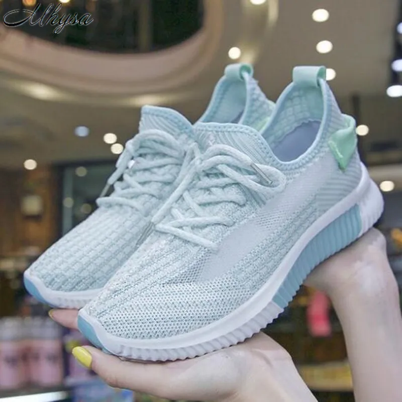 Кроссовки Mhysa женские легкие дышащие сетчатые повседневная обувь с