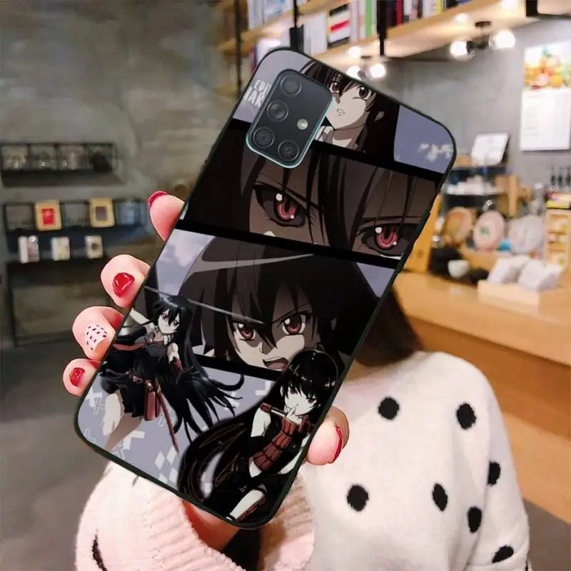Чехол для телефона с аниме Akame Ga Kill Samsung Galaxy A52 A21S A02S A12 A31 A81 A10 A30 A32 A50 A80 A71 A51 |