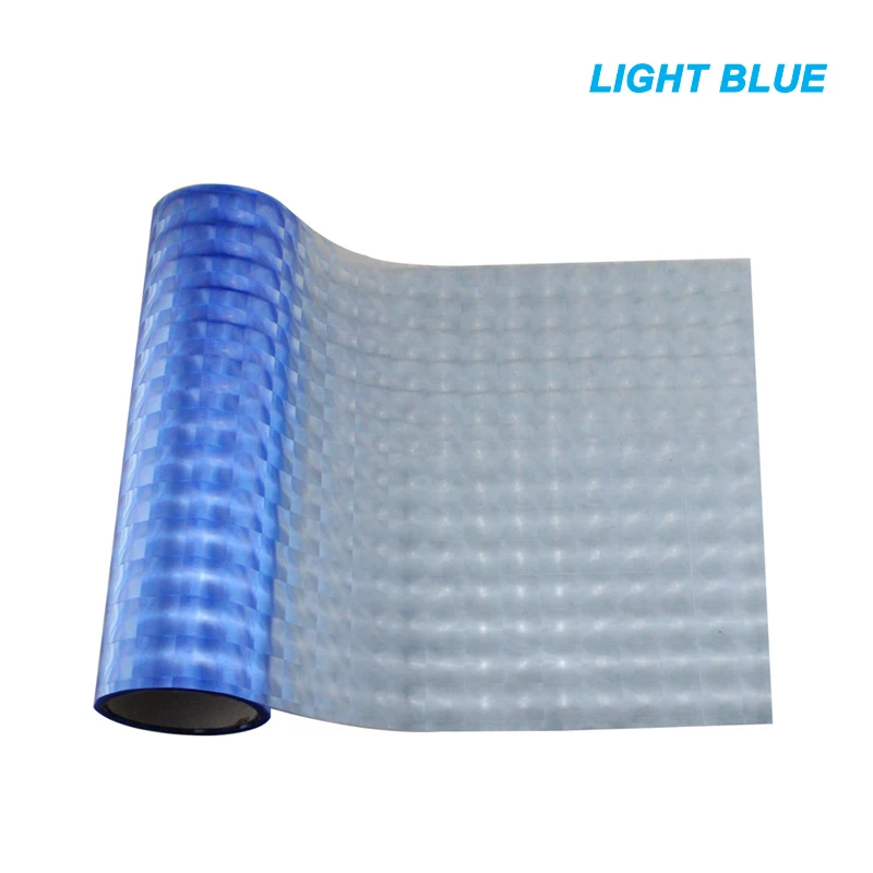 Light Blue Carcardo 30 см X 200 см 3D кошачий глаз фара Задний фонарь тонированная виниловая пленка 3D кошачий глаз фара пленка автомобильная наклейка - Название цвета: Light Blue