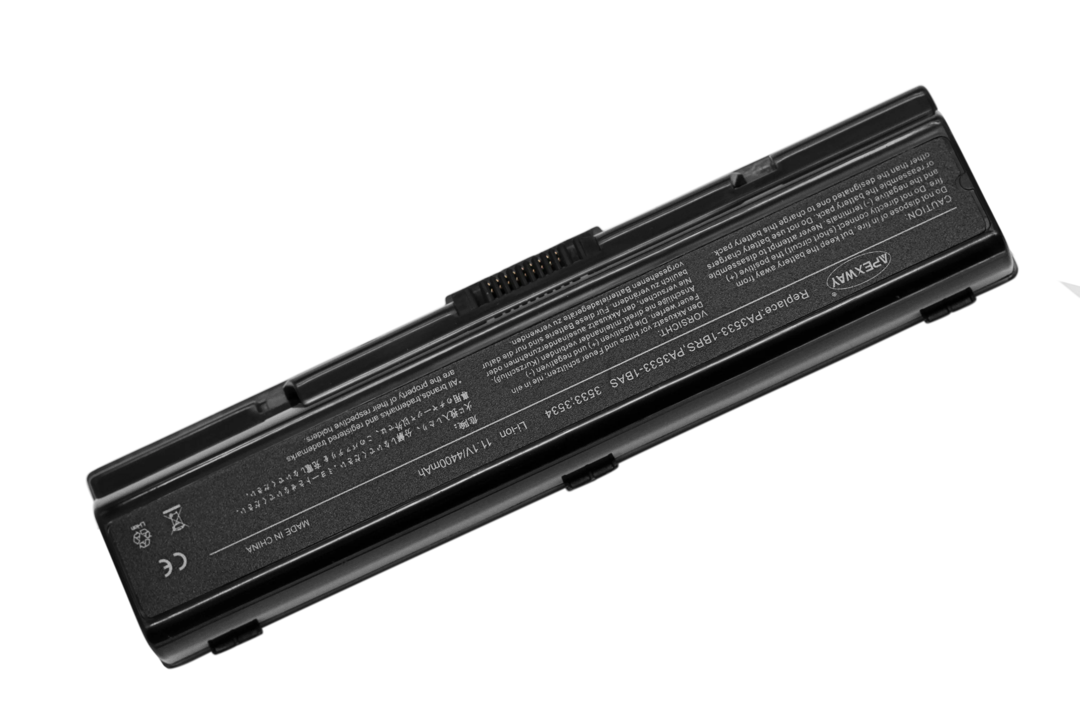 4400 мА/ч, Батарея для Toshiba PA3533U-1BAS PA3534U-1BRS PA3534U для спутникового A500 A205 A21 A300 A200 L300 L450D L500 L505 A215