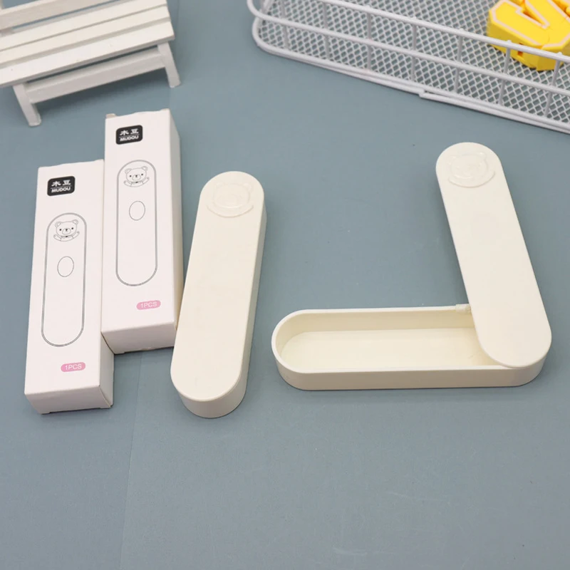 Cotton Swabs Storage Box Mini Home Mother Kid Portable Case Travel Pad Cosmetic Container Only Organizer | Мать и ребенок