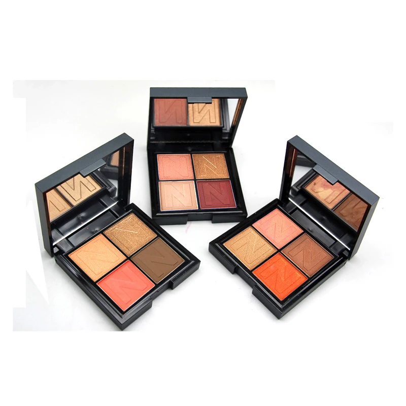 4 цвета тени для век матовые бесконечное очарование красота мерцание Сияющие