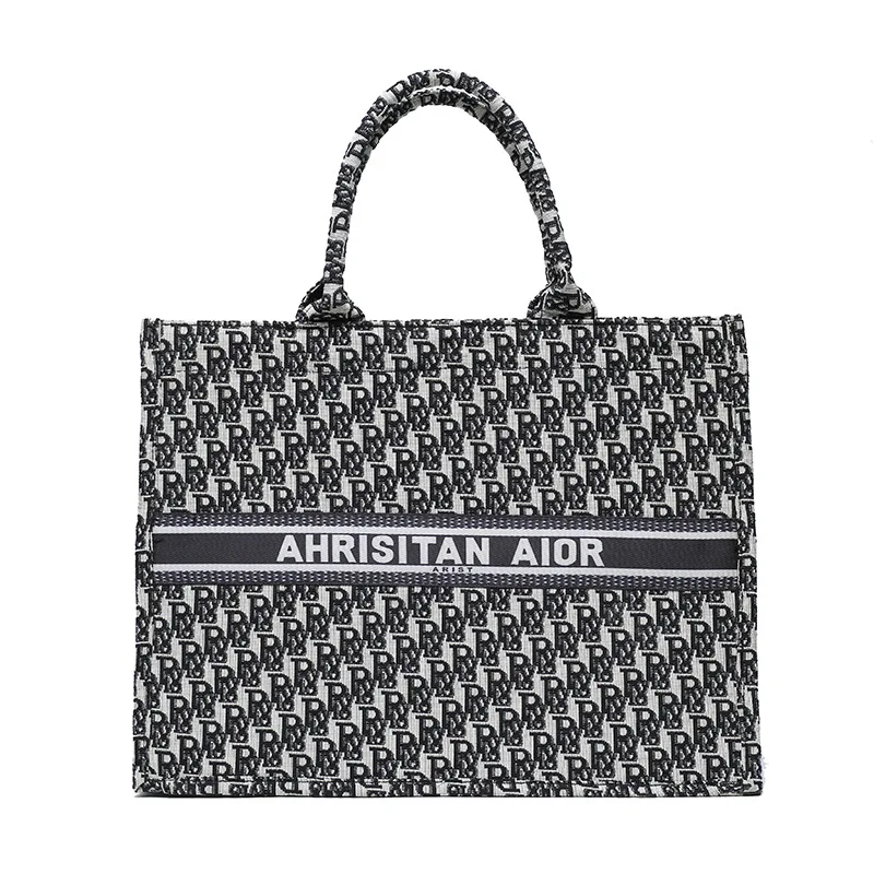 

Big bag women 2021 new net red handbag one-shoulder bag shopping bag embroidered tote bag