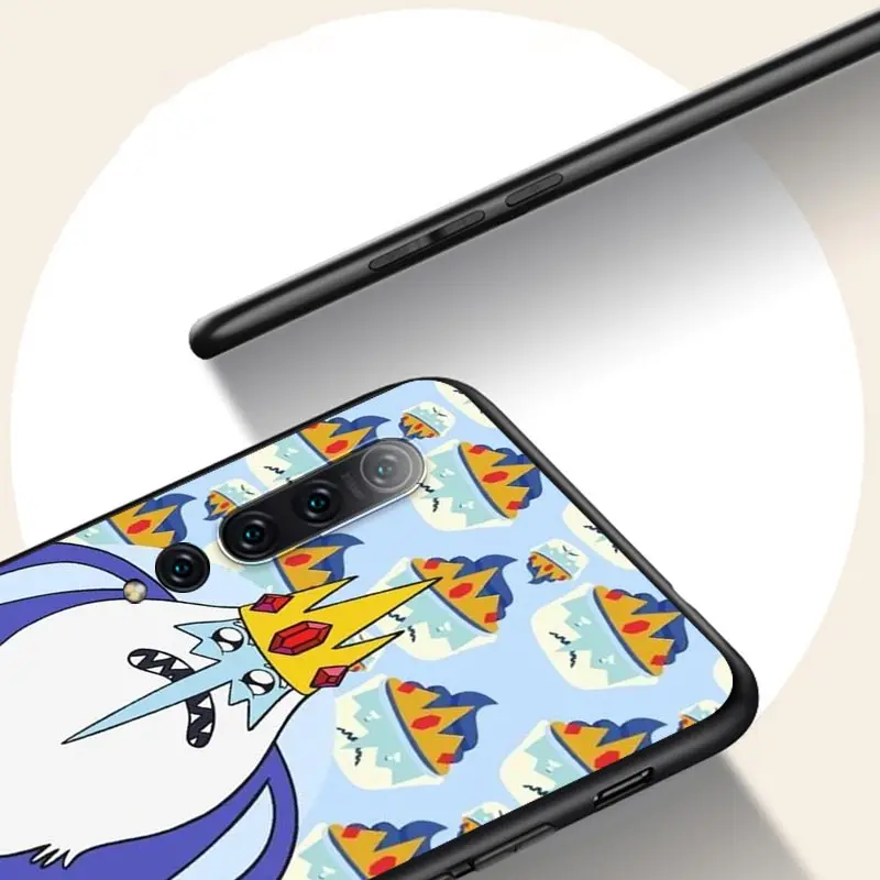 

Silicone Cover Anime Adventure time For Xiaomi Mi 11 10 10i 10T 9T 9SE 9 8 Note 10 Lite Pro Ultra Black phone case