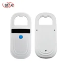Мини-сканер RFID для домашних животных, считыватель микрочипа для собак и кошек, с аккумулятором и питанием от USB