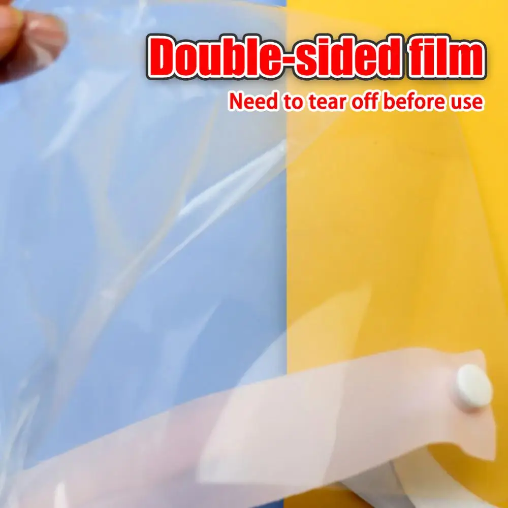 10 шт. защитная маска на все лицо прозрачный откидной козырек защита от пыли и | Дом