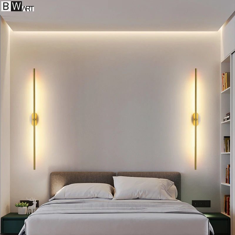 Современные Настенные светильники для Гостиная Спальня прикроватные