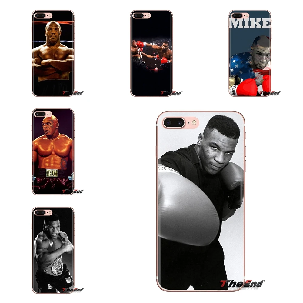 Mike Tyson Pro Boxing Star Pattern Housing For iPhone XS Max XR X 4 4S 5 5S 5C SE 6 6S 7 8 Plus Samsung Galaxy J1 J3 J5 J7 A3 A5 |