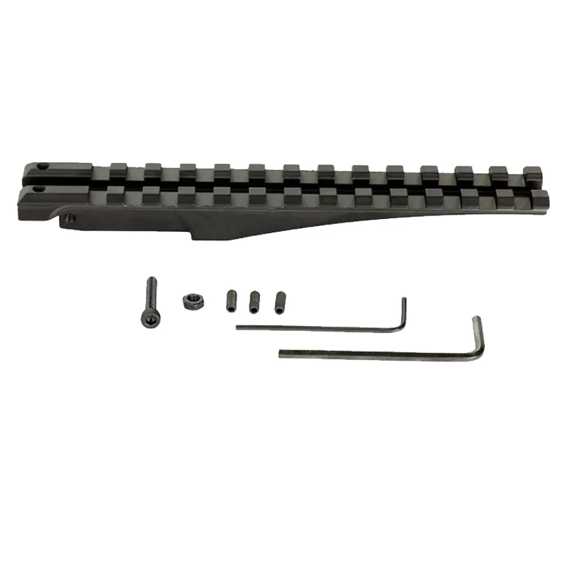 Крепление для ЗАДНЕГО ПРИЦЕЛА AK адаптер Вивера Пикатинни кронштейн длина