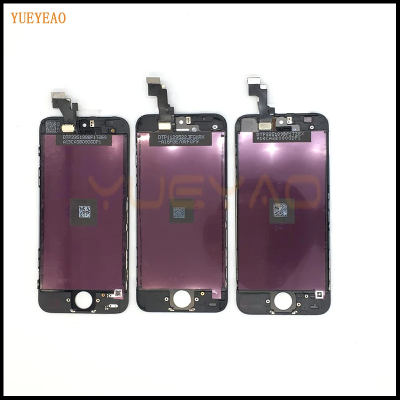 ЖК-дисплей класса AAA YUEYAO для iPhone 5 5S 5c сенсорный экран с дигитайзером в сборе