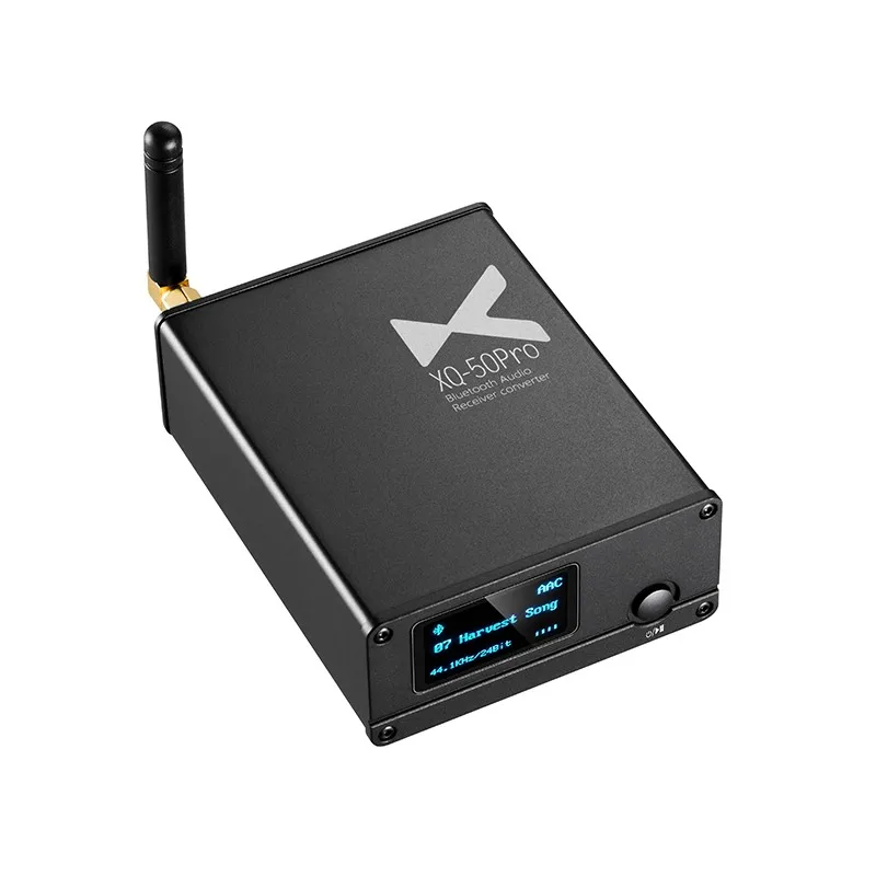 

TZT XQ-50 Pro ES9018K2M USB DAC Buletooth 5,0 преобразователь аудиоприемника с поддержкой aptX/SBC/AAC омолаживайте ваш AMP XDUOO