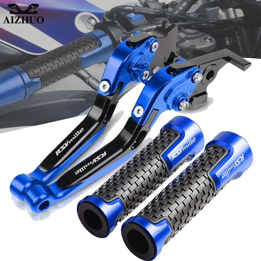 

Motorcycles For APRILIA RSV MILLE Adjustable Brake Clutch Lever Grip Handle Hand Bar RSVMILLE 1999 2000 2001 2002 2003
