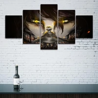 attack on titan eren yeage canvas wall arts hd character prints living room bedroom picture home decor painting