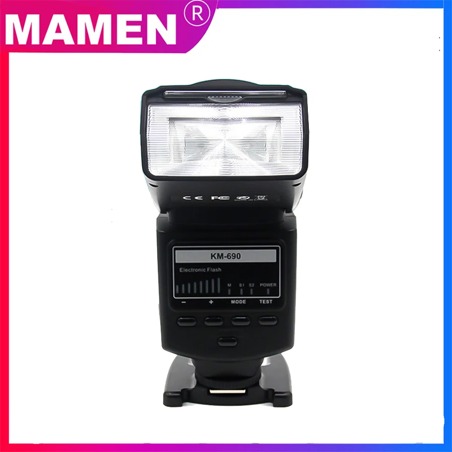 Беспроводная вспышка MAMEN для камеры Master Speedlite TTL Canon 5D2 60D 70D DSLR телефонная