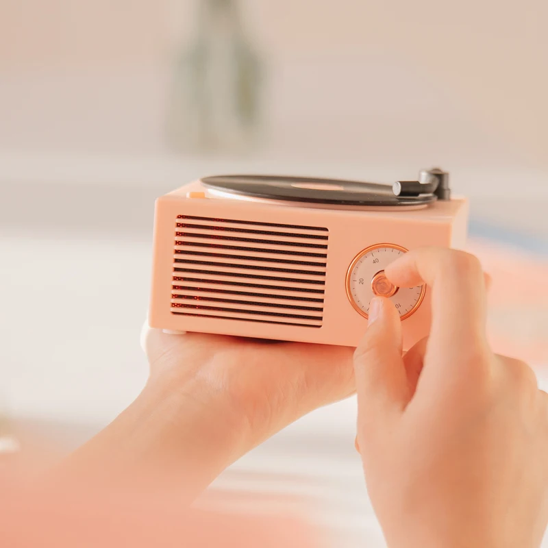 Многофункциональная Bluetooth-колонка в стиле ретро проигрыватель виниловых