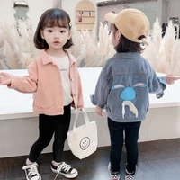 girls babys kids coat jacket jean outwear 2021%c2%a0retro spring autumn overcoat plus size top cardigan%c2%a0toddler childrens clothing